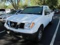 Avalanche White - Frontier XE King Cab Photo No. 4