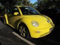 Yellow 2002 Volkswagen New Beetle Special Edition Double Yellow Color Concept Coupe
