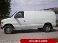 Oxford White 2001 Ford E Series Van E350 Commercial