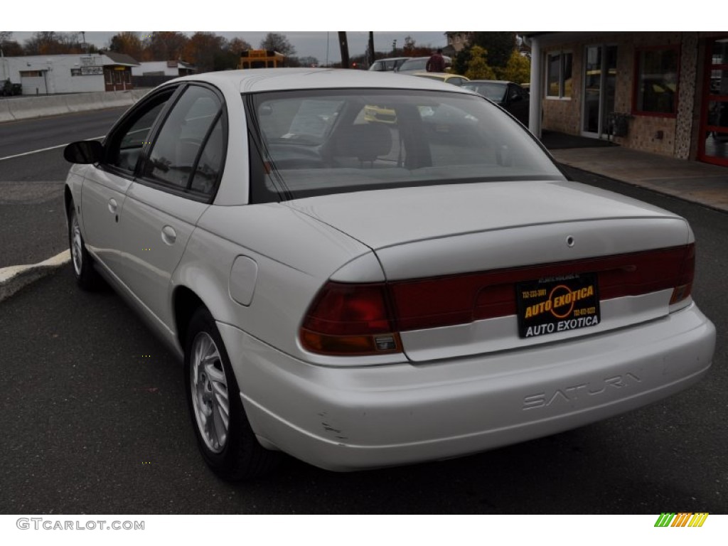 1998 S Series SL2 Sedan - White / Black/Gray photo #2