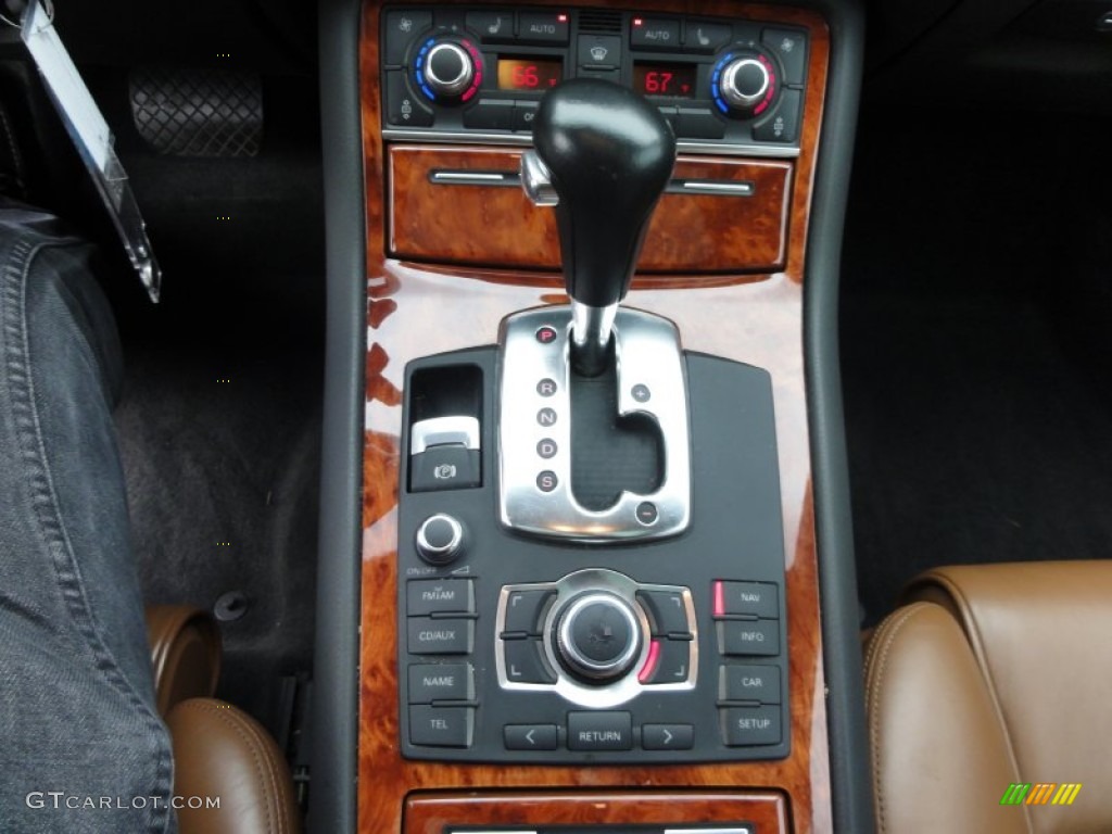 2005 A8 L 4.2 quattro - Brilliant Black / Black/Amaretto photo #43