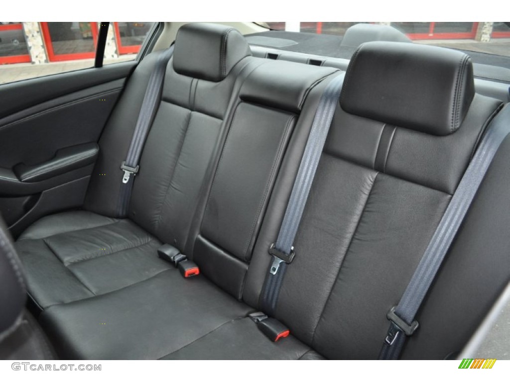 2007 Altima 2.5 SL - Super Black / Charcoal photo #6