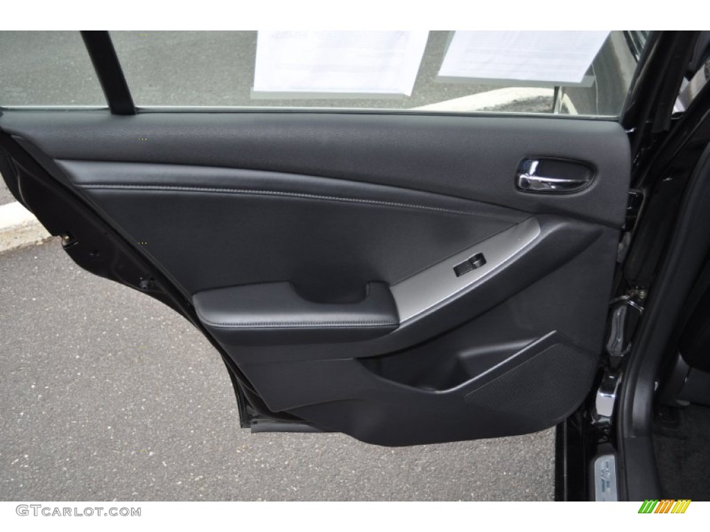 2007 Altima 2.5 SL - Super Black / Charcoal photo #24