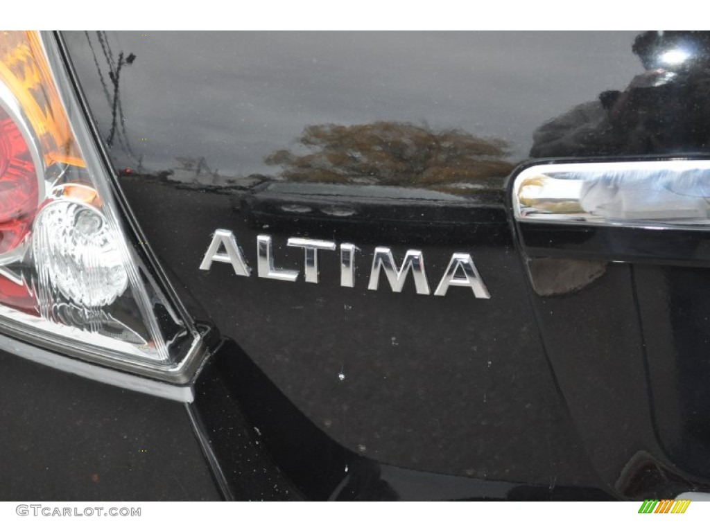 2007 Altima 2.5 SL - Super Black / Charcoal photo #27