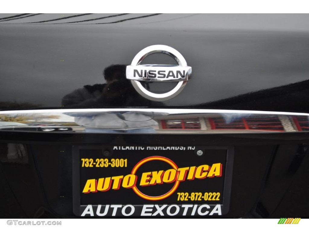 2007 Altima 2.5 SL - Super Black / Charcoal photo #28