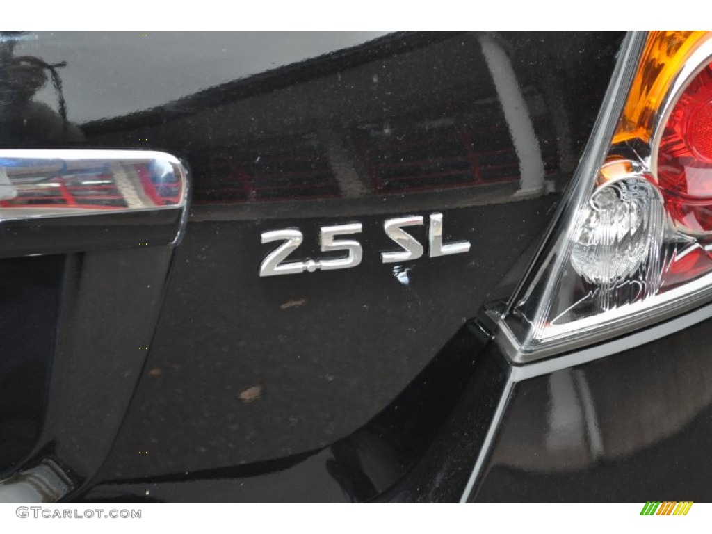 2007 Altima 2.5 SL - Super Black / Charcoal photo #29