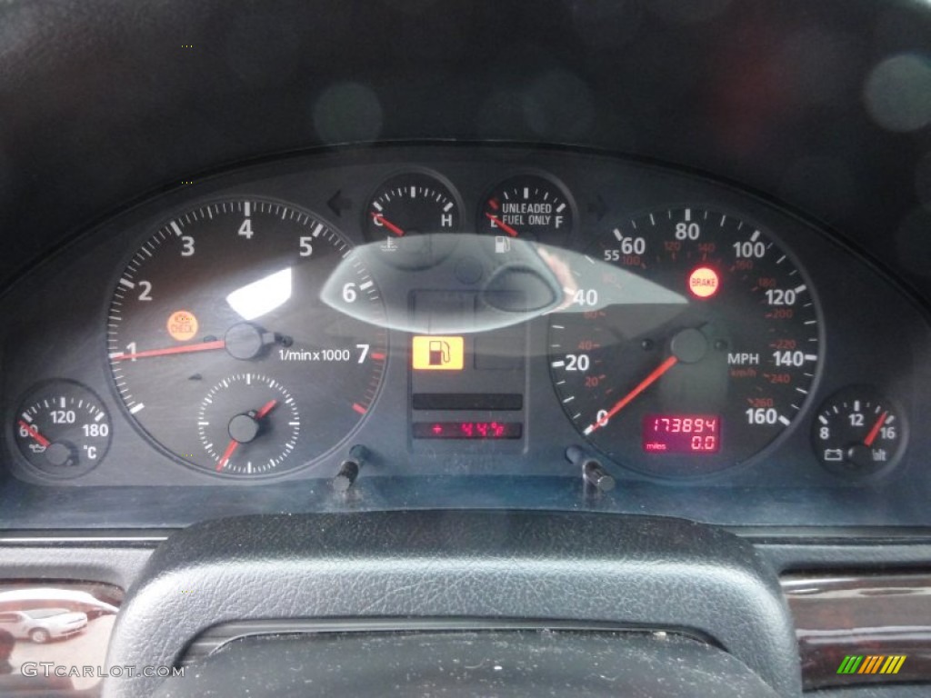 1996 Audi A4 2.8 quattro Sedan Gauges Photo #56686556