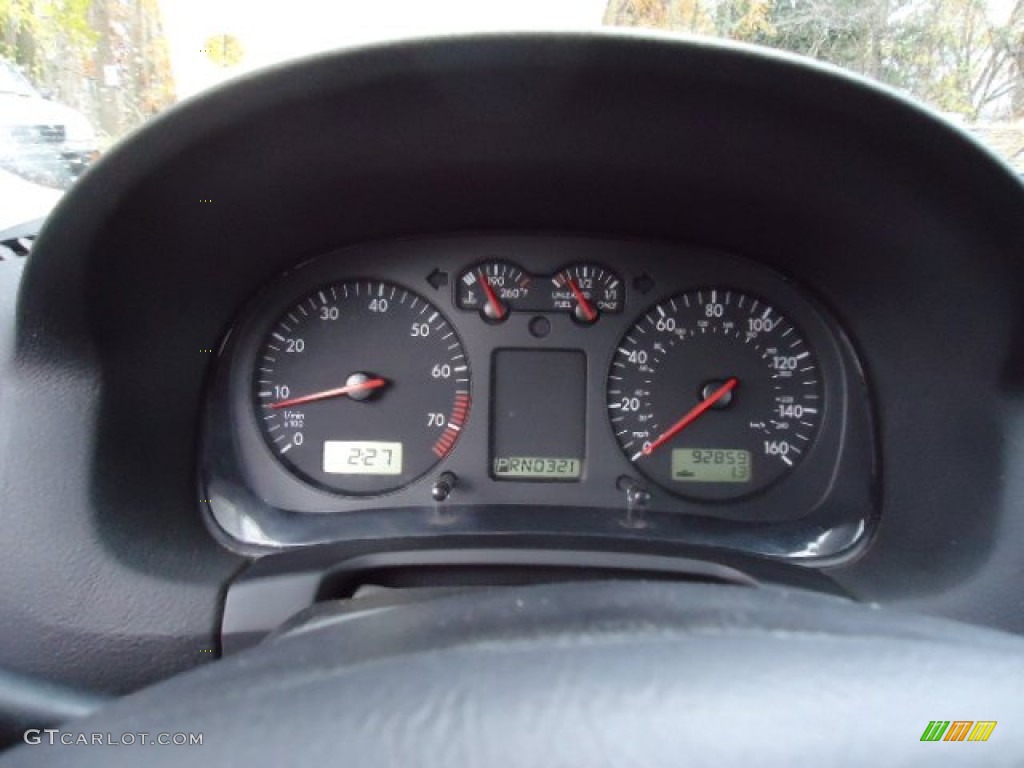 1999 Volkswagen Jetta GLS Sedan Gauges Photo #56687255