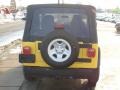 2006 Solar Yellow Jeep Wrangler X 4x4  photo #2