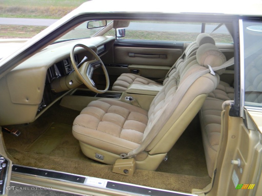 Luxury Gold Interior 1978 Lincoln Continental Mark V Diamond Jubilee Edition Coupe Photo #56687720