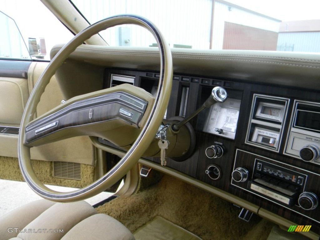 1978 Continental Mark V Diamond Jubilee Edition Coupe - Jubilee Gold / Luxury Gold photo #20