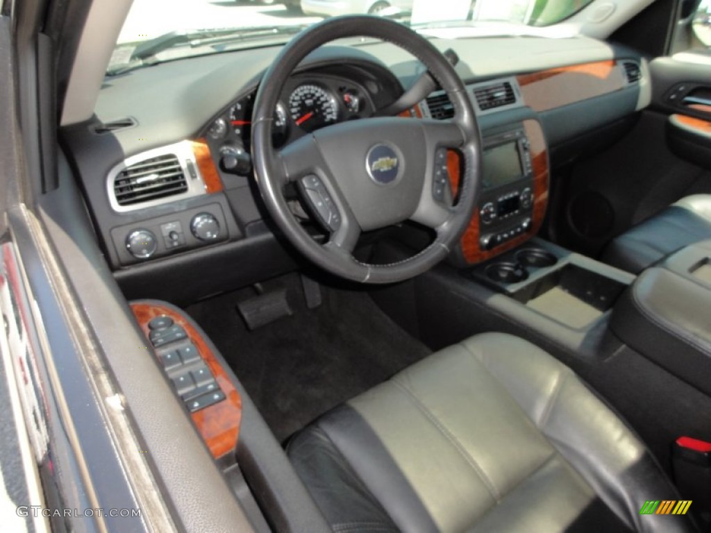 2008 Silverado 1500 LTZ Extended Cab 4x4 - Black / Ebony photo #12