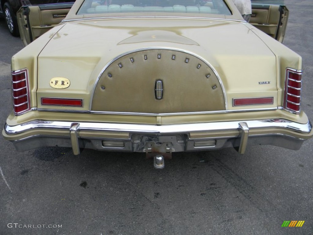 1978 Continental Mark V Diamond Jubilee Edition Coupe - Jubilee Gold / Luxury Gold photo #55