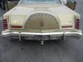 1978 Jubilee Gold Lincoln Continental Mark V Diamond Jubilee Edition Coupe  photo #55