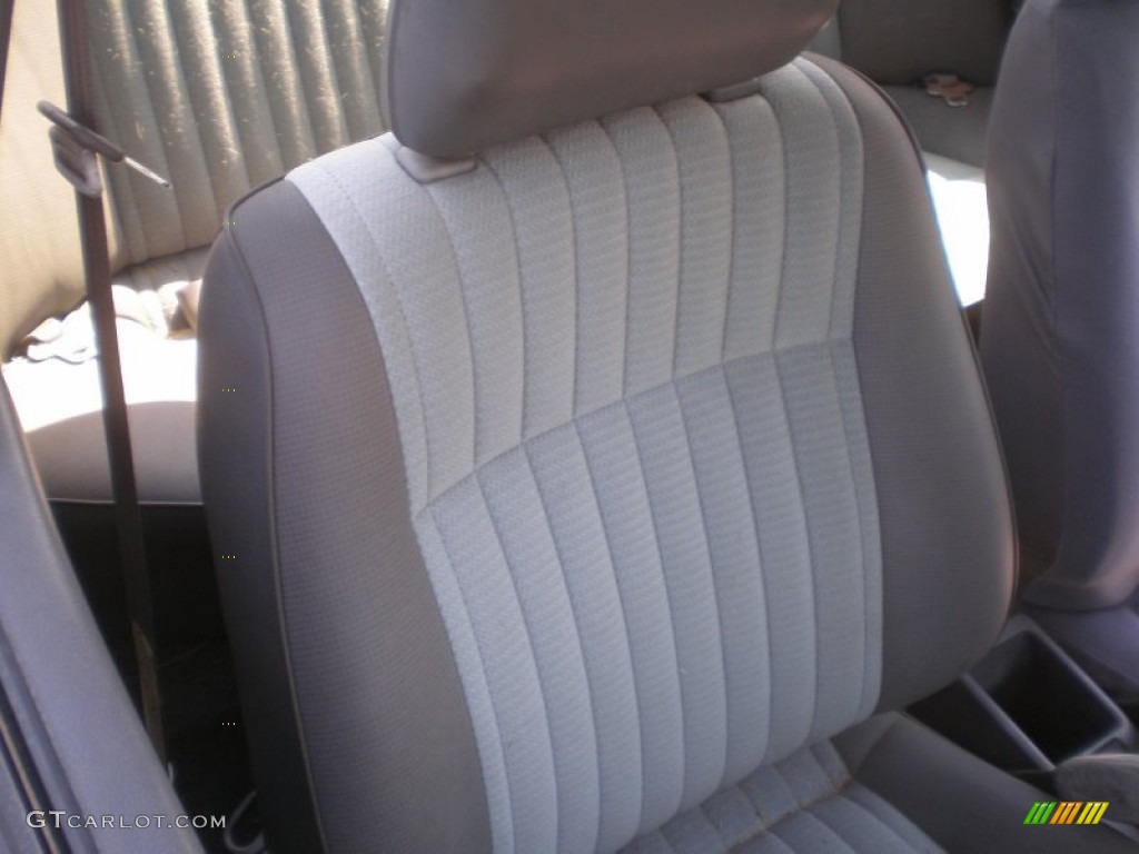 1989 Sentra  - Medium Gray Metallic / Gray photo #8