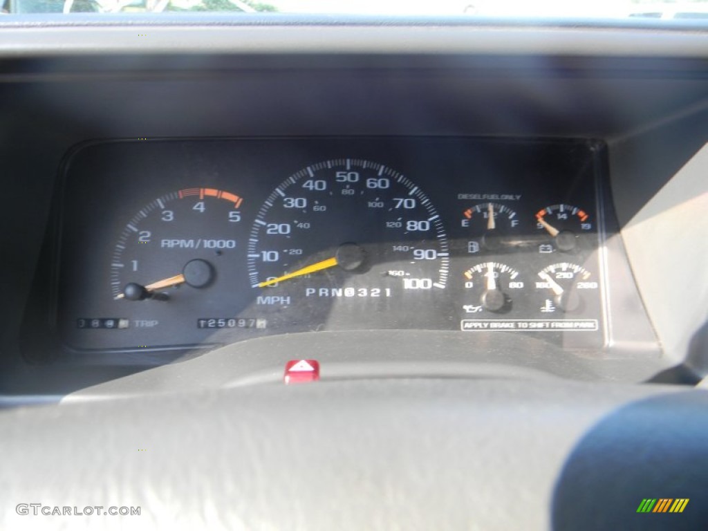 2000 Chevrolet Silverado 3500 Crew Cab 4x4 Gauges Photo #56688767