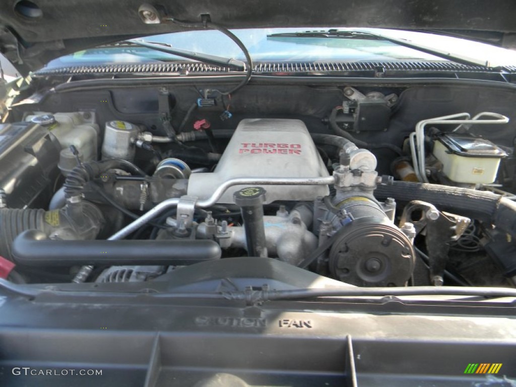2000 Chevrolet Silverado 3500 Crew Cab 4x4 6.5 Liter OHV 16-Valve Turbo-Diesel V8 Engine Photo #56688779