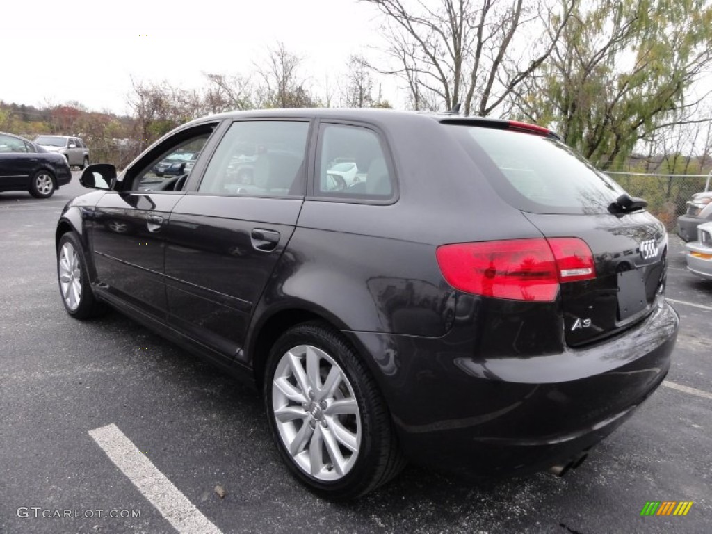 Lava Grey Pearl Effect 2009 Audi A3 2.0T quattro Exterior Photo #56688863