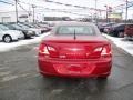 2008 Inferno Red Crystal Pearl Chrysler Sebring Touring Convertible  photo #4