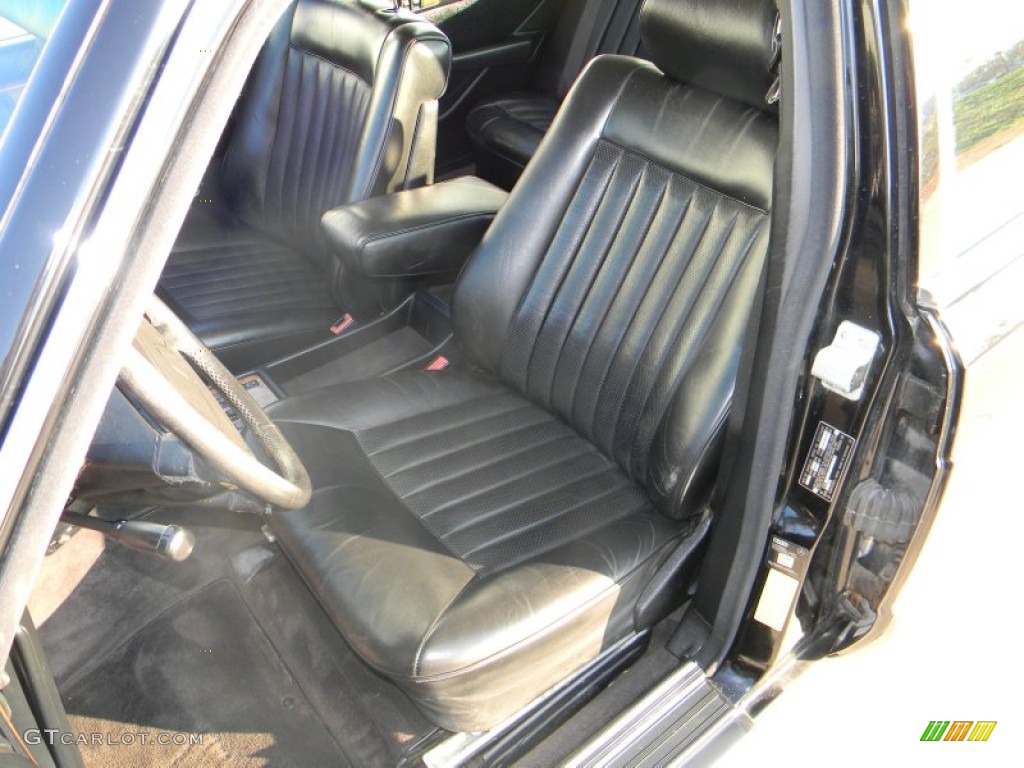 Black Interior 1988 Mercedes-Benz S Class 560 SEL Sedan Photo #56689004