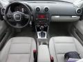 2009 Audi A3 Light Grey Interior Dashboard Photo