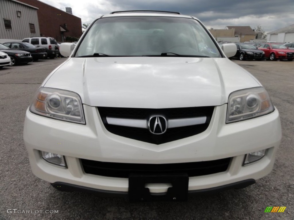 2004 MDX Touring - Aspen White Pearl / Saddle photo #3