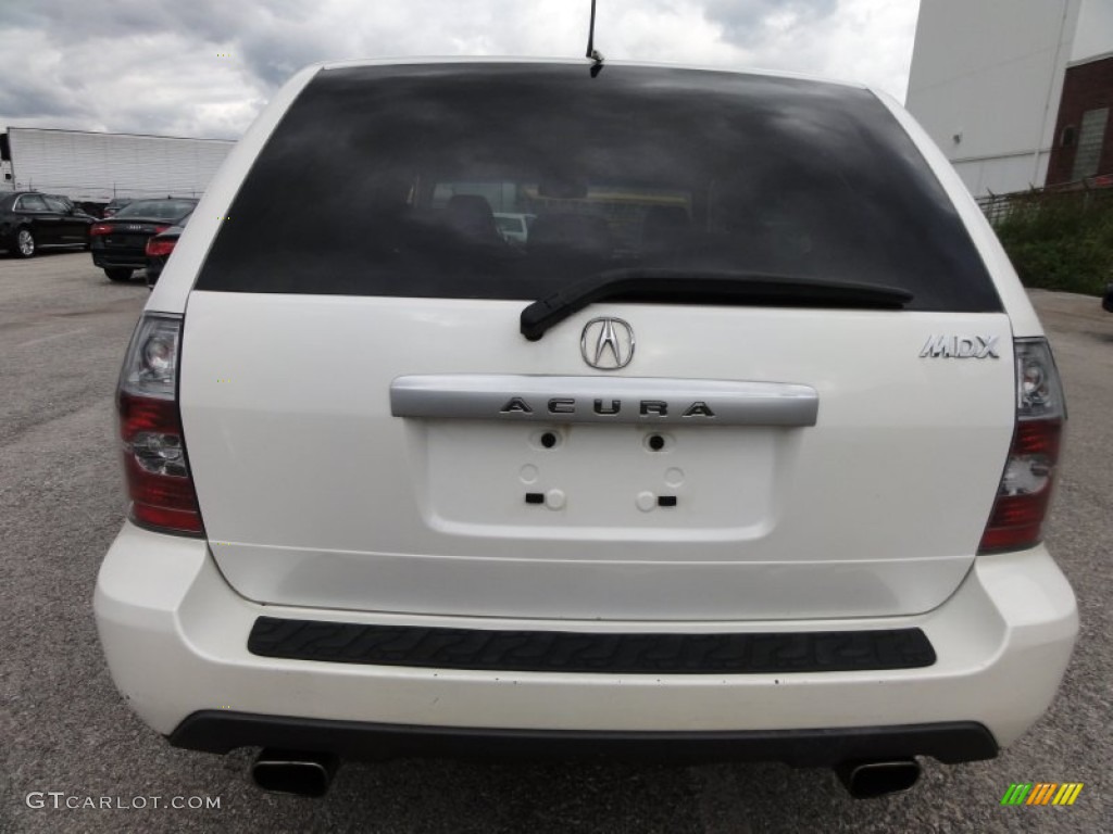 2004 MDX Touring - Aspen White Pearl / Saddle photo #9