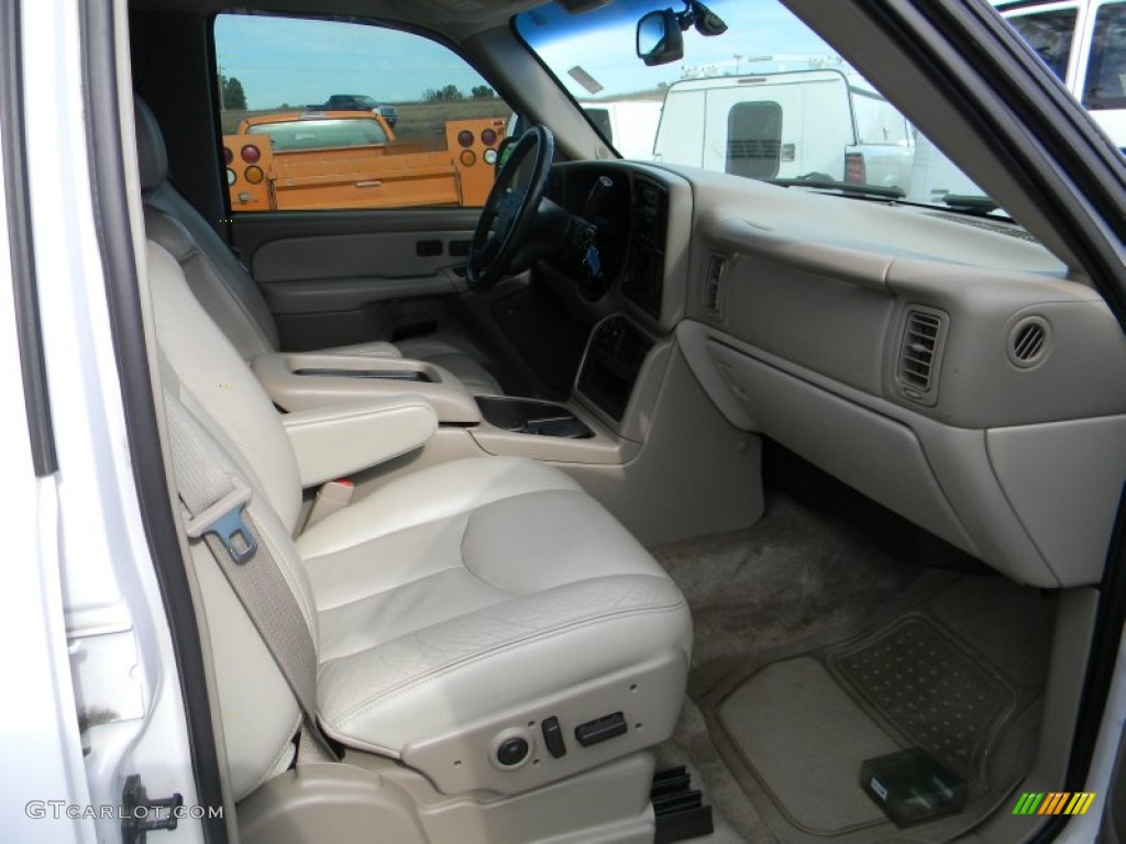 2003 Tahoe Z71 4x4 - Summit White / Gray/Dark Charcoal photo #7