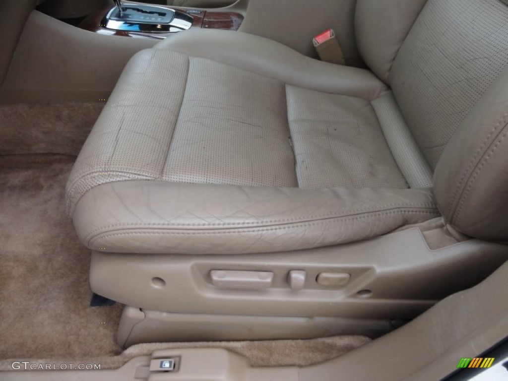 2004 MDX Touring - Aspen White Pearl / Saddle photo #17