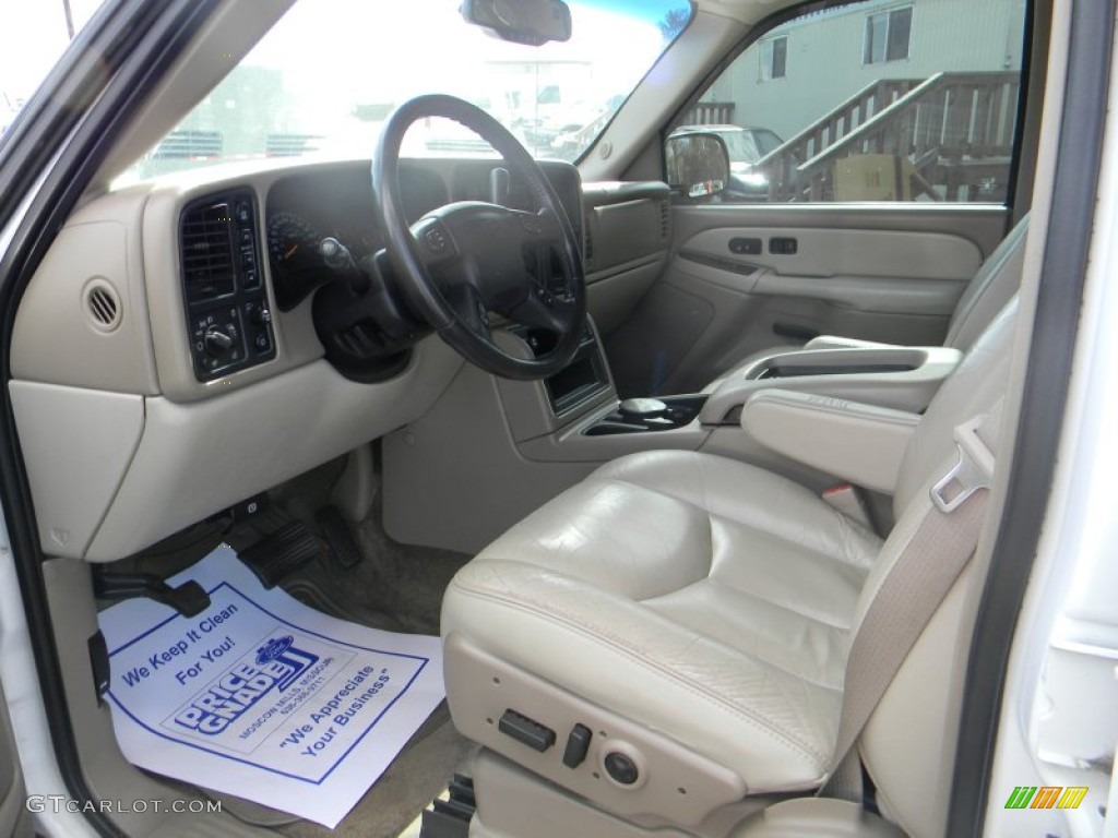 2003 Tahoe Z71 4x4 - Summit White / Gray/Dark Charcoal photo #14