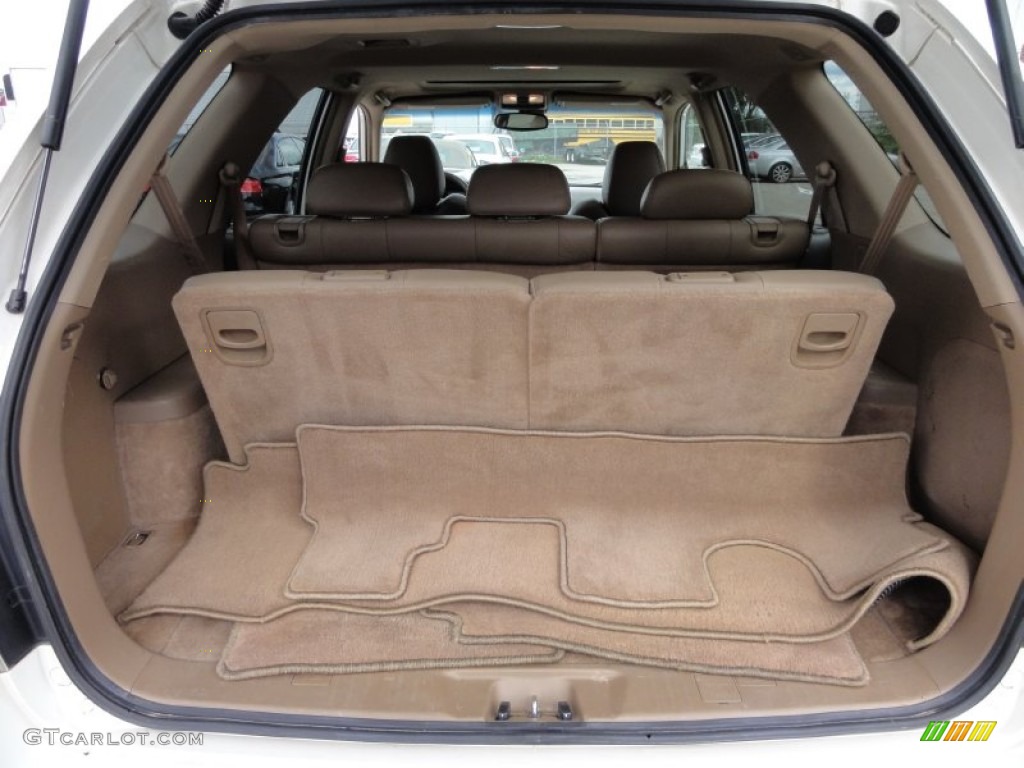 2004 MDX Touring - Aspen White Pearl / Saddle photo #34