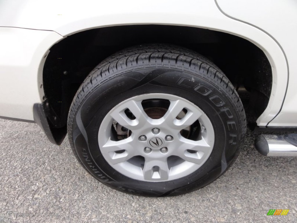 2004 MDX Touring - Aspen White Pearl / Saddle photo #35