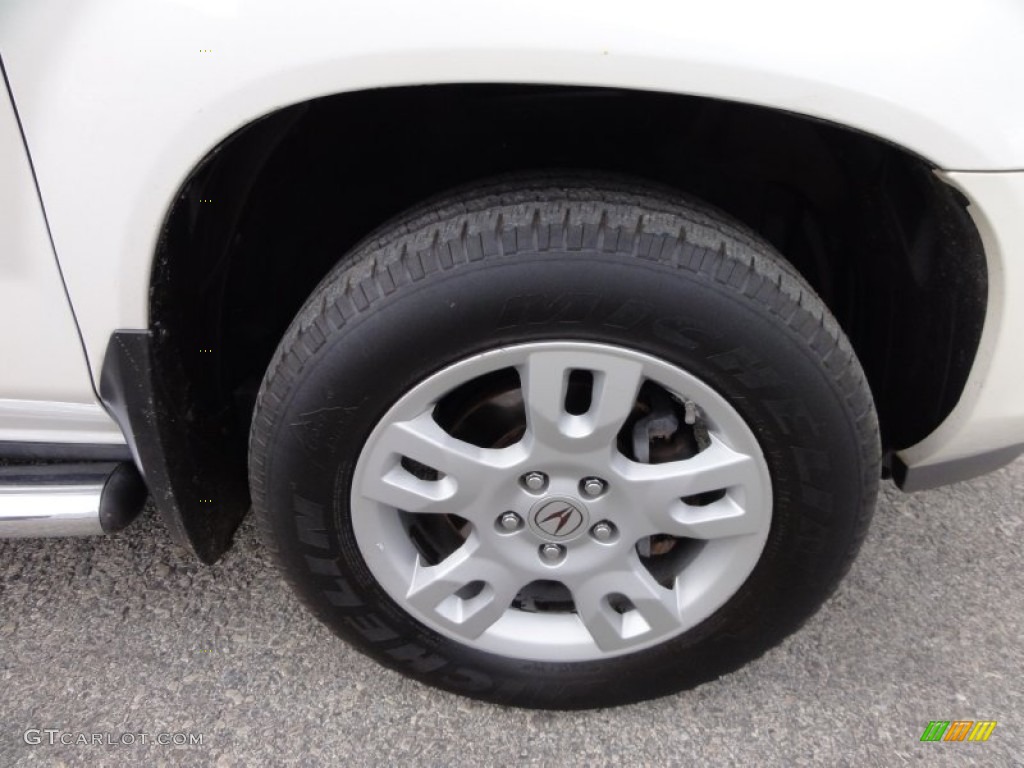 2004 MDX Touring - Aspen White Pearl / Saddle photo #37