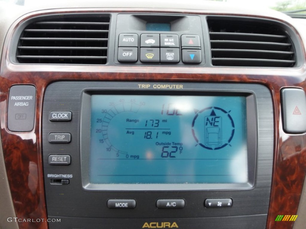 2004 MDX Touring - Aspen White Pearl / Saddle photo #46