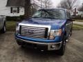 2011 Blue Flame Metallic Ford F150 XLT SuperCrew 4x4  photo #1