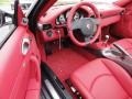 Carrera Red Natural Leather Interior Photo for 2012 Porsche 911 #56690380