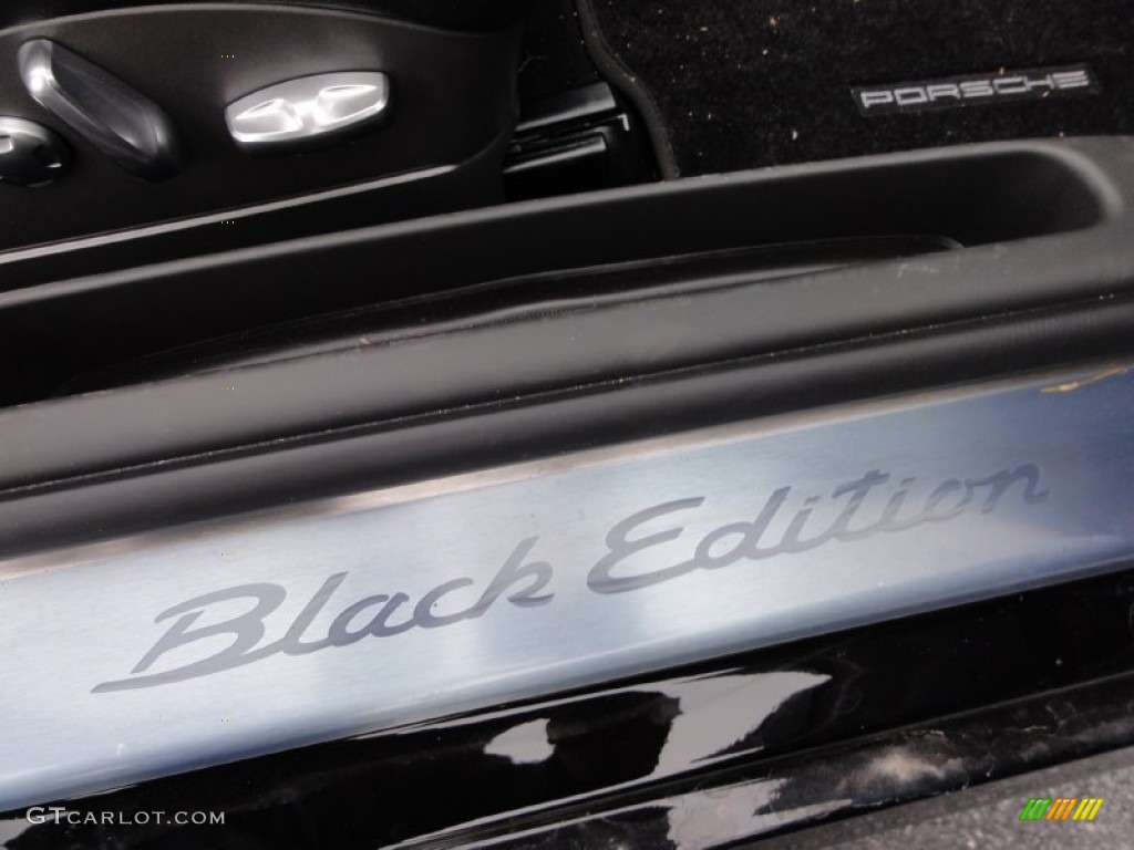2012 911 Black Edition Cabriolet - Black / Black photo #21