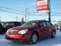 2008 Inferno Red Crystal Pearl Chrysler Sebring LX Sedan  photo #1