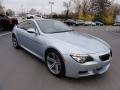 Silverstone Silver Metallic 2009 BMW M6 Coupe Exterior