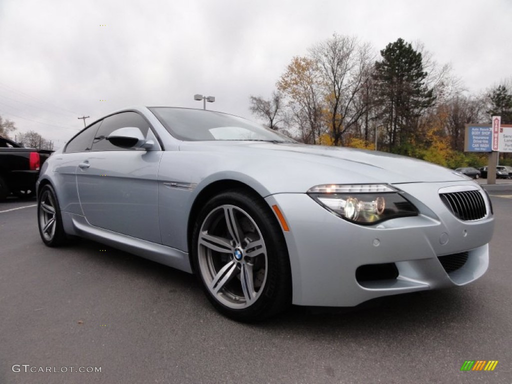 2009 M6 Coupe - Silverstone Silver Metallic / Silverstone II Merino Leather photo #5