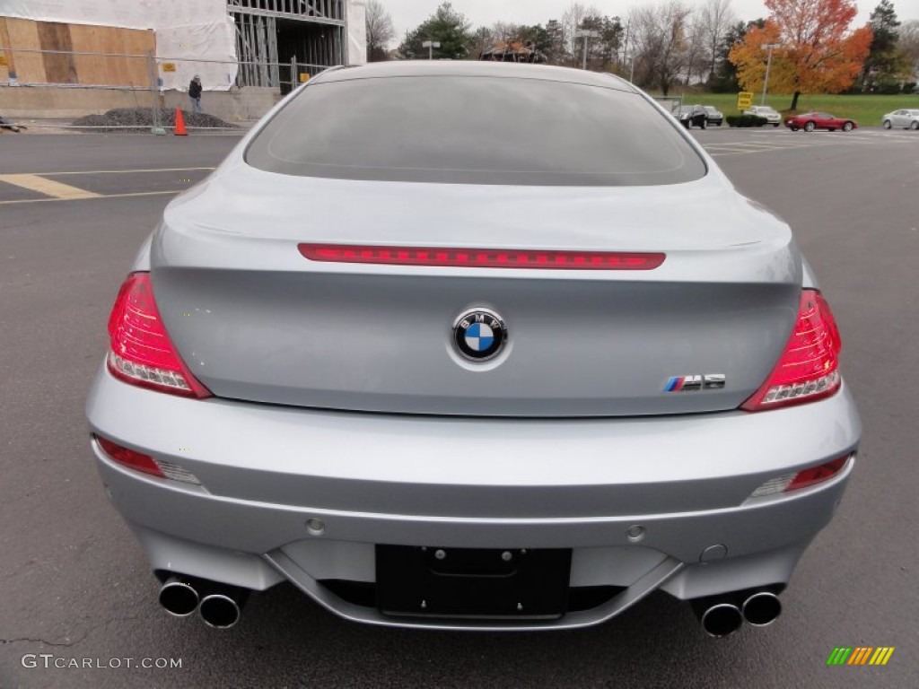 2009 M6 Coupe - Silverstone Silver Metallic / Silverstone II Merino Leather photo #9