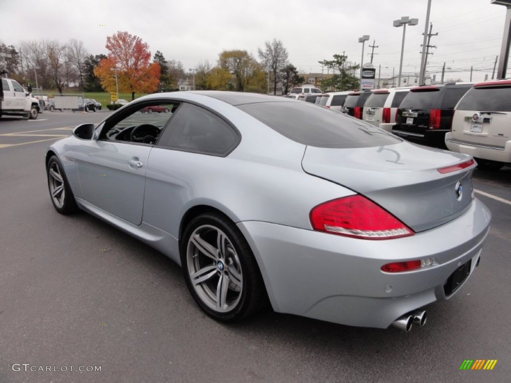 Silverstone Silver Metallic 2009 BMW M6 Coupe Exterior Photo #56690785