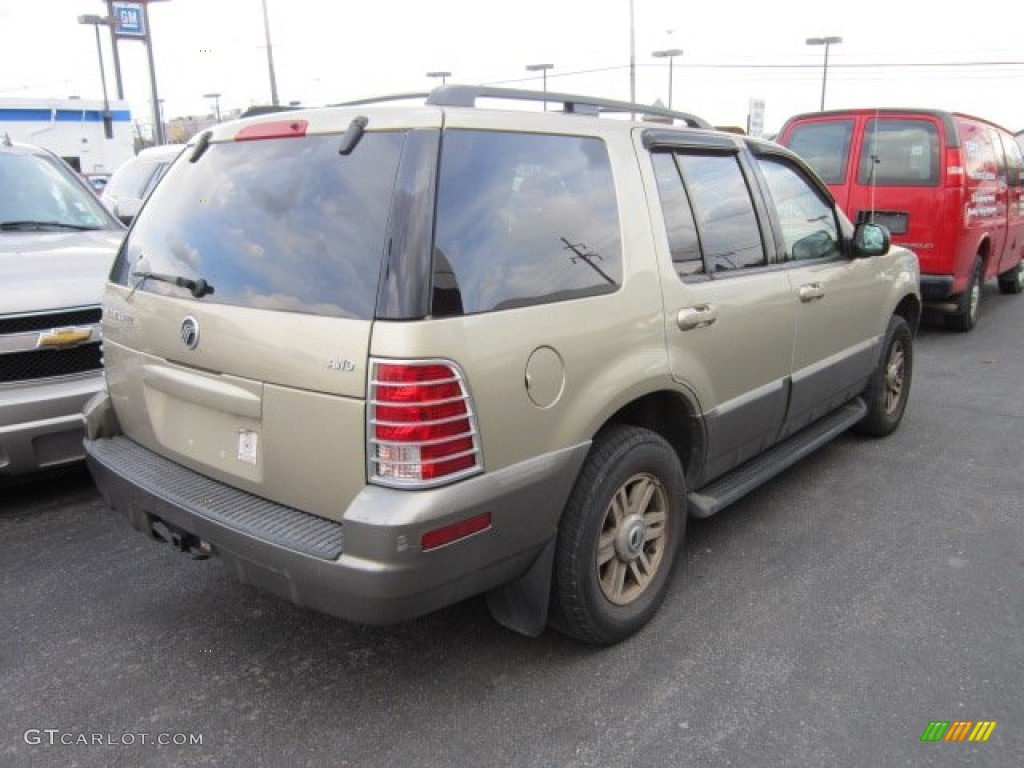 2003 Mountaineer Convenience AWD - Harvest Gold Metallic / Medium Dark Parchment photo #2