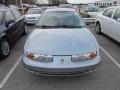 2002 Silver Blue Saturn S Series SL2 Sedan  photo #2