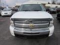 2009 Summit White Chevrolet Silverado 1500 LT Extended Cab 4x4  photo #2