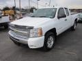 2009 Summit White Chevrolet Silverado 1500 LT Extended Cab 4x4  photo #3