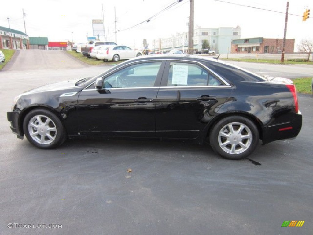 Black Raven 2008 Cadillac CTS 4 AWD Sedan Exterior Photo #56691852