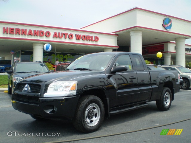 2007 Raider LS Extended Cab - Brilliant Black / Slate photo #1