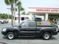 2007 Brilliant Black Mitsubishi Raider LS Extended Cab  photo #2