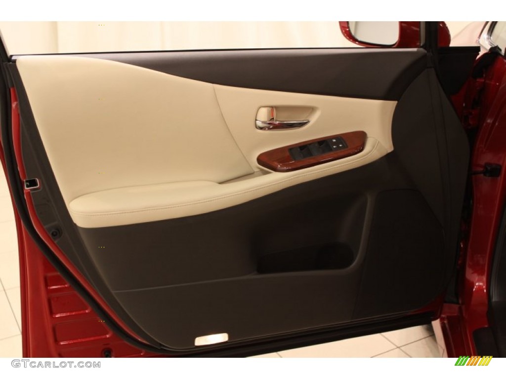 2010 HS 250h Hybrid Premium - Matador Red Mica / Parchment photo #5